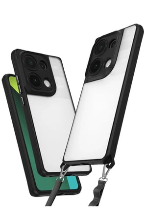 Newface Xiaomi Redmi Note 13 Pro 5G Kılıf Penta Silikon Kılıf - Siyah