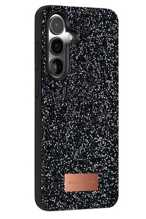 Onegif Samsung Galaxy S25 Bright Simli Kapak - Siyah