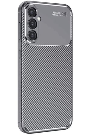 Newface Samsung Galaxy A16 5G Kılıf Auto Focus Karbon Kapak - Gri