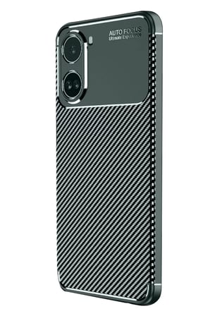 Newface Xiaomi Poco X7 Pro Kılıf Auto Focus Karbon Kapak - Koyu Yeşil