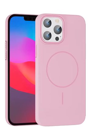 Joko Apple iPhone 15 Pro Max Broş Magsafe Kapak - Pembe