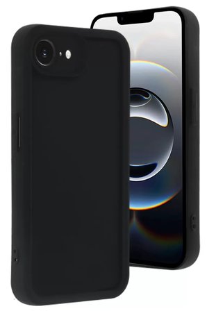 Newface Apple iPhone 16E Kılıf Viera Silikon - Siyah