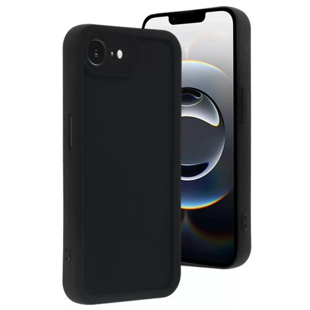 Newface Apple iPhone 16E Kılıf Viera Silikon - Siyah