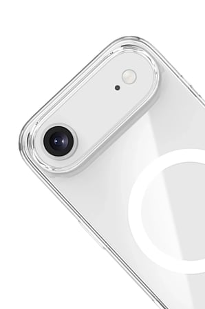 Newface Apple iPhone 17 Air Kılıf Pc Real Magsafe Kapak - Şeffaf