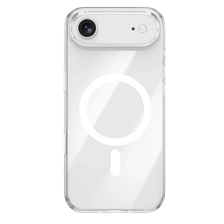 Newface Apple iPhone 17 Air Kılıf Pc Real Magsafe Kapak - Şeffaf