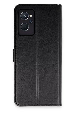 Newface Realme 9i 4G Trend S Plus Kapaklı Kılıf - Siyah
