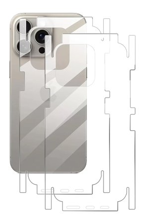 Newface Apple iPhone 17 Pro Max 360 Mat Full Body Arka Koruyucu