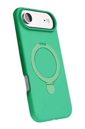 Newface Apple iPhone 17 Air Regal Magsafe Standlı Kapak - Yeşil