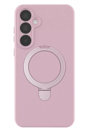 Newface Samsung Galaxy A35 5G Regal Magsafe Standlı Kapak - Açık Pembe