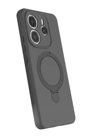 Newface Xiaomi Redmi Note 14 4G Regal Magsafe Standlı Kapak - Titan Gri