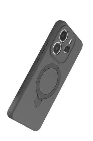 Newface Xiaomi Redmi Note 14 4G Regal Magsafe Standlı Kapak - Titan Gri