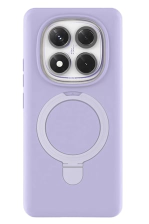 Newface Xiaomi Redmi Note 14 Pro 4G Regal Magsafe Standlı Kapak - Lila