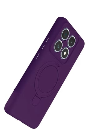 Newface Xiaomi Mi 14T Pro Regal Magsafe Standlı Kapak - Derin Mor