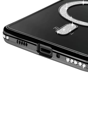 Newface Xiaomi Redmi 14C Joke Simli Magneticsafe Kılıf - Siyah