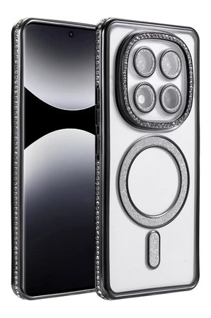 Newface Xiaomi Redmi Note 14 Pro 5G Joke Simli Magneticsafe Kılıf - Siyah