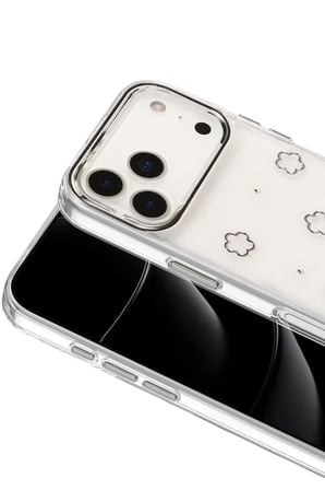 Newface Apple iPhone 17 Pro Fiyonk Desenli Kapak - Desen 2