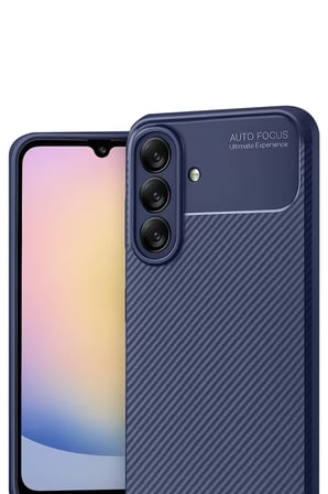 Newface Samsung Galaxy A17 5G Auto Focus Karbon Kapak - Lacivert
