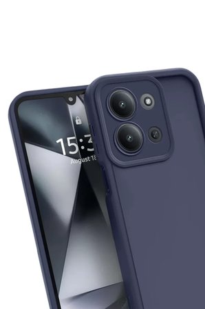Newface Xiaomi Redmi 15C 4G Viera Silikon - Lacivert