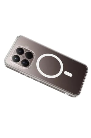 Newface Xiaomi Mi 15T Pro Combo Sert Şeffaf Magsafe Kapak - Şeffaf