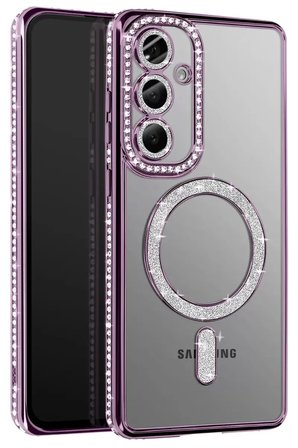 Newface Samsung Galaxy S26 Plus Joke Simli Magneticsafe Kılıf - Derin Mor