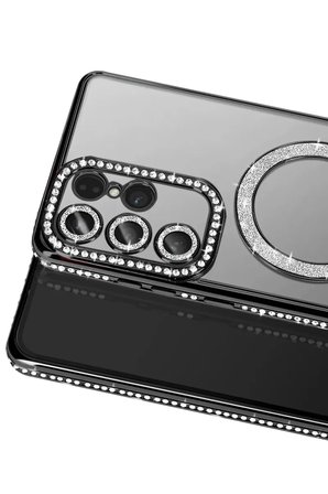 Newface Samsung Galaxy S26 Ultra Joke Simli Magneticsafe Kılıf - Siyah