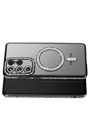 Newface Samsung Galaxy S26 Ultra Joke Simli Magneticsafe Kılıf - Siyah