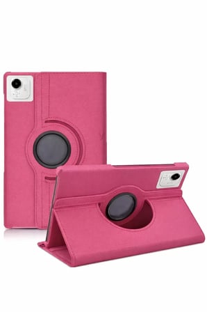 Newface Huawei Honor Pad X9A 360 Tablet Deri Kılıf - Pembe