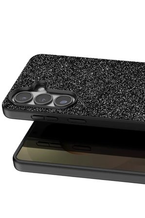 Onegif Samsung Galaxy S26 Plus Bright Simli Kapak - Siyah