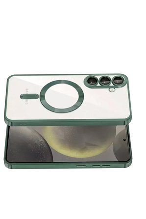 Newface Samsung Galaxy A37 5G Kross Magneticsafe Kapak - Koyu Yeşil
