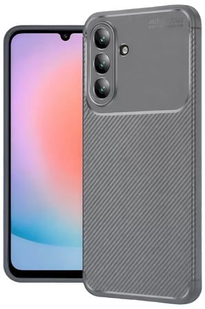 Newface Samsung Galaxy A57 5G Auto Focus Karbon Kapak - Gri