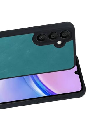 Newface Samsung Galaxy A57 5G Aras Deri Kapak - Açık Yeşil