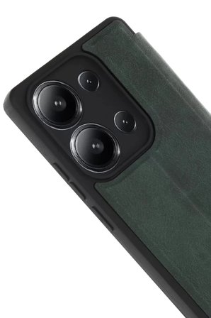 Newface Xiaomi Redmi 15C 4G Flip Cover - Yeşil