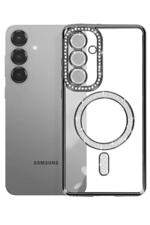 Newface Samsung Galaxy A57 5G Joke Simli Magneticsafe Kılıf - Siyah