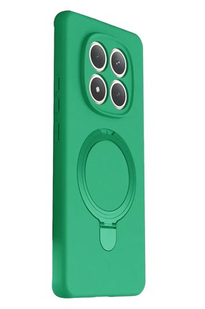 Newface Xiaomi Redmi Note 15 4G Regal Magsafe Standlı Kapak - Yeşil