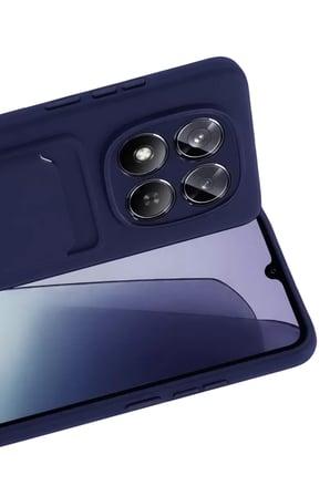 Newface Xiaomi Redmi Note 15 Pro 4G Kelvin Kartvizitli Silikon - Lacivert