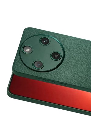 Newface Huawei Honor Magic 8 Lite Thermax Silikon Kılıf - Koyu Yeşil