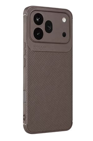 Newface Huawei Honor 600 Pro Auto Focus Karbon Kapak - Gri