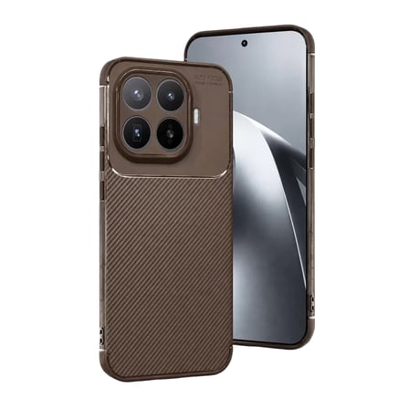 Newface Xiaomi Mi 17T Pro Auto Focus Karbon Kapak - Kahverengi