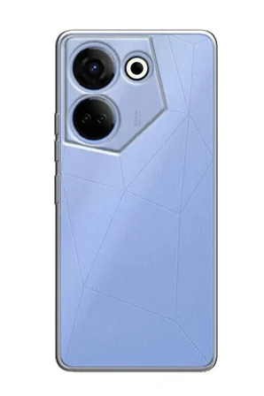 Newface Tecno Camon 20 Pro 5G Kılıf Lüx Şeffaf Silikon