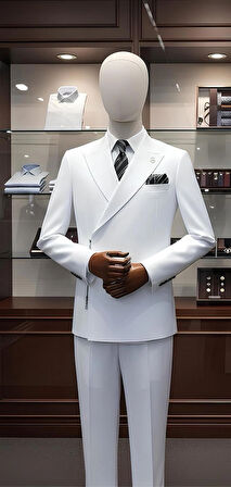 İTALYAN KESİM ÖZEL TASARIM FERMUARLI TAKIM ELBİSE