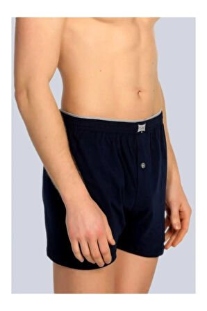 Erkek Bol Kesim Penye Düz Boxer 0117