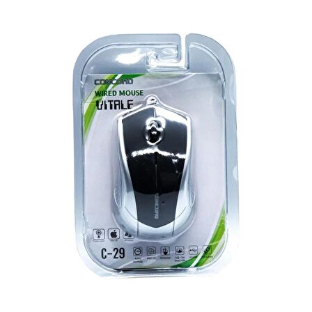 Concord C-29 Kablolu Optik Mouse