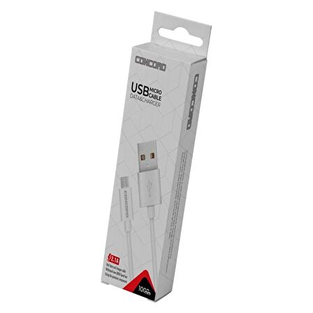 2.1A Micro USB Şarj ve Data Kablosu 1 Metre