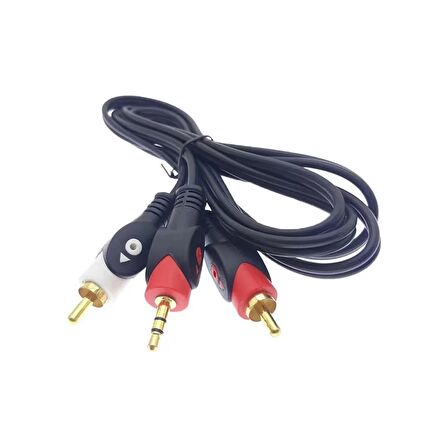 Fully G530CD – 2RCA 3,5mm Stereo Kablo 5mt Ses Kablosu