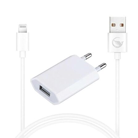 iPhone Şarj Aleti Sprange L-10 USB Lightning Şarj Adaptörü