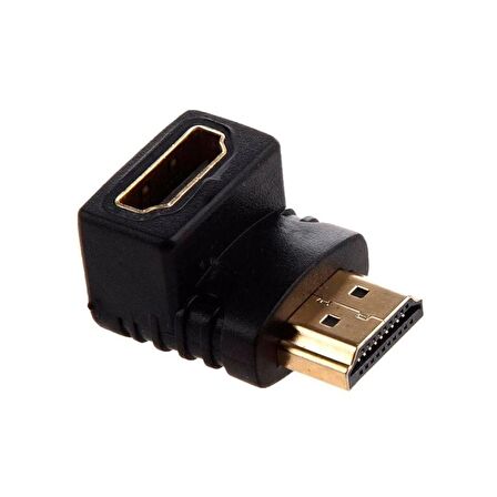 HDMI 90 Aparat 90 Derece Dirsek Adaptör HDMI Dişi/Erkek