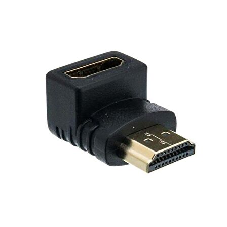 HDMI 90 Aparat 90 Derece Dirsek Adaptör HDMI Dişi/Erkek