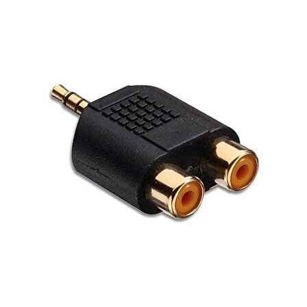 3.5MM Çevirici Jack 3.5MM Erkek / 2RCA Dişi Çevirici Jack