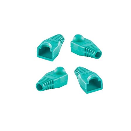 S-link SL-RJ40 RJ45 Ethernet Jack Kılıfı Yeşil RJ45 Pabuç 25 Li Paket