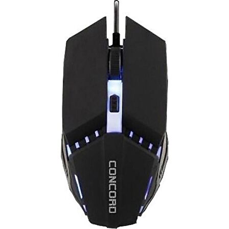 Concord C-21 2400DPI Kablolu Işıklı Mouse - C-21